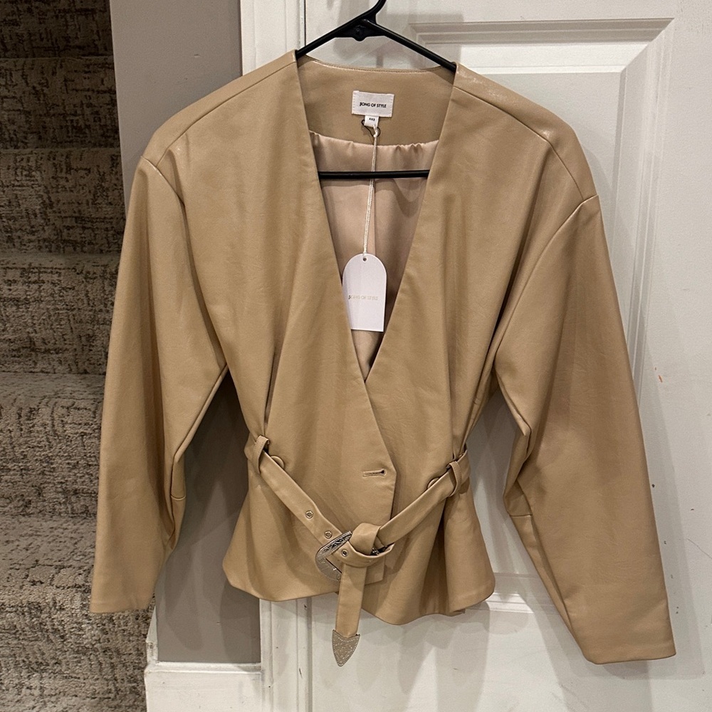 Song of Style xxs Women's Jacket with Belt